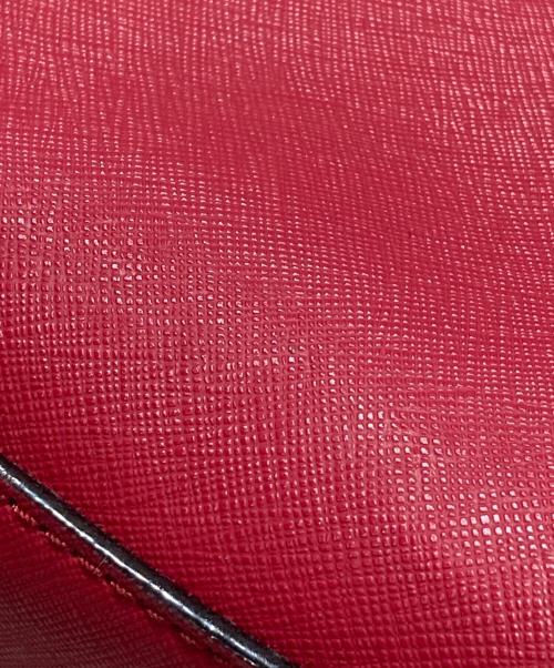 Kate Spade（ケイトスペード）Kate Spade (ケイトスペード) 2WAYバッグ レッドの古着・服飾アイテム