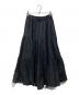 JOURNAL STANDARD relume (ジャーナルスタンダード レリューム) コットンボイルクリンクルティアードスカート ブラック サイズ:F：4500円