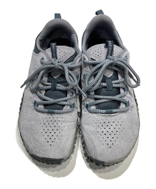 MERRELL（メレル）MERRELL (メレル) W WRAPTローカットスニーカー グレー サイズ:24cmの古着・服飾アイテム