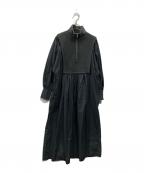 ETRE TOKYOエトレトウキョウ）の古着「切替ワンピース」｜ネイビー