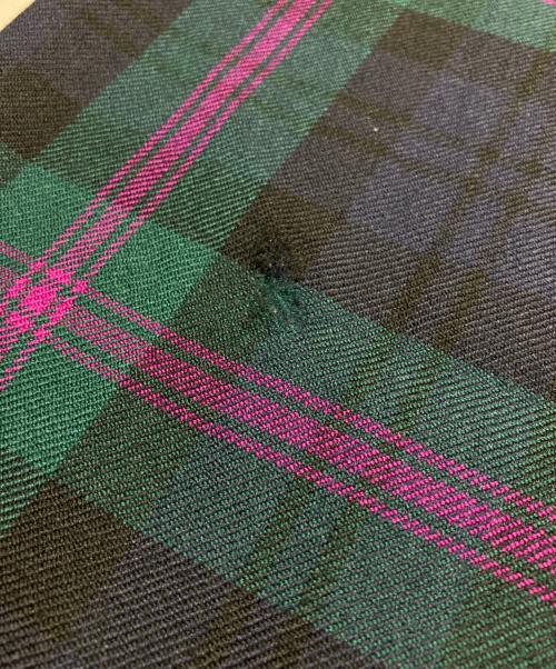 tricot COMME des GARCONS（トリココムデギャルソン）tricot COMME des GARCONS (トリココムデギャルソン) チェックパンツ ネイビー サイズ:Mの古着・服飾アイテム