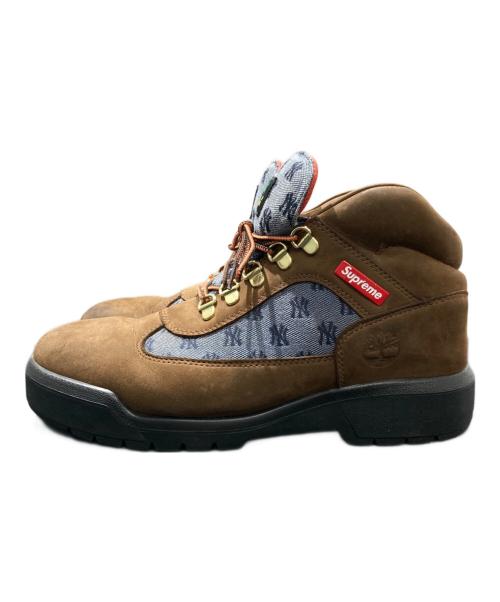 Timberland（ティンバーランド）Timberland (ティンバーランド) Supreme (シュプリーム) フィールドブーツ ブラウン サイズ:26㎝の古着・服飾アイテム
