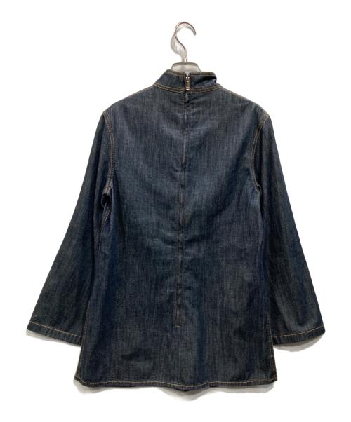 VALENTINO（ヴァレンティノ）VALENTINO (ヴァレンティノ) デニムブラウス インディゴ サイズ:38の古着・服飾アイテム