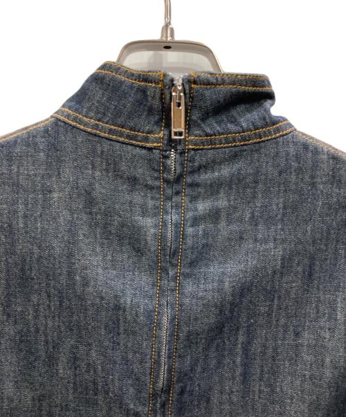 VALENTINO（ヴァレンティノ）VALENTINO (ヴァレンティノ) デニムブラウス インディゴ サイズ:38の古着・服飾アイテム