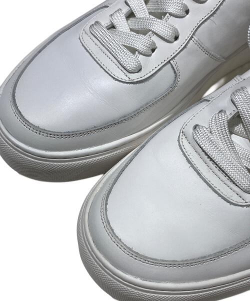 FOOTSTOCK ORIGINALS（フットストックオリジナルズ）FOOTSTOCK ORIGINALS (フットストックオリジナルズ) レザースニーカー ホワイト サイズ:7の古着・服飾アイテム