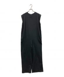 THE PAUSE（ザポーズ）の古着「ショルダータックジャンプスーツ」｜ブラック