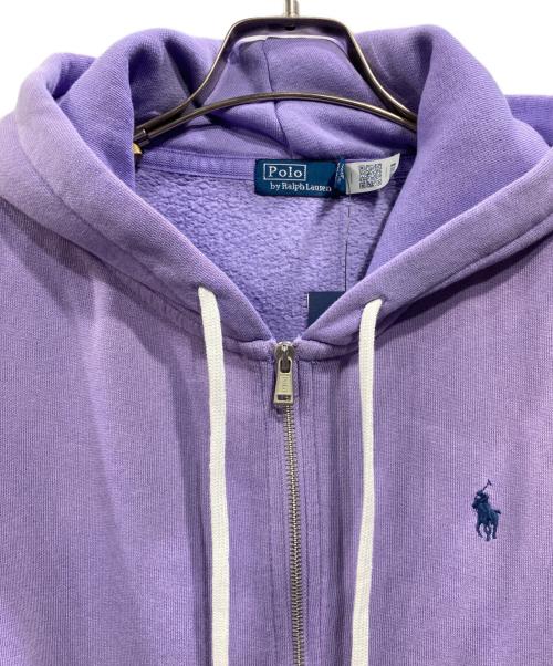 POLO RALPH LAUREN（ポロ・ラルフローレン）POLO RALPH LAUREN (ポロ・ラルフローレン) ジップパーカー ラベンダー サイズ:M 未使用品の古着・服飾アイテム