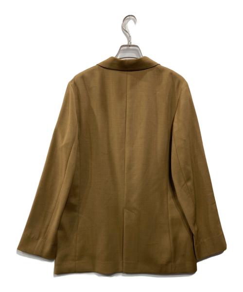 RIVE DROITE（リヴドロワ）RIVE DROITE (リヴドロワ) ストレッチツイルテーラードジャケット ブラウン サイズ:Freeの古着・服飾アイテム