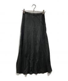 SLOBE IENA（スローブ イエナ）の古着「フィブリルマーメイド フレアスカート」｜ブラック