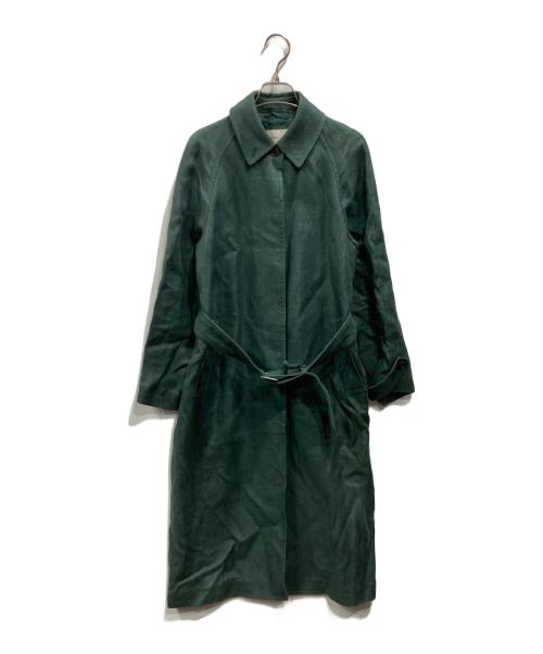 STEVEN ALAN（スティーブンアラン）STEVEN ALAN (スティーブンアラン) リネンステンカラーコート グリーン サイズ:Sの古着・服飾アイテム