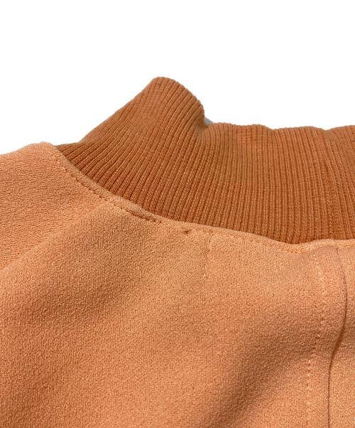 mukasa（ムカサ）MUKASA (ムカサ) リブネックトップス オレンジ サイズ:Mの古着・服飾アイテム