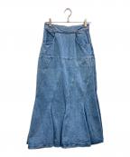 AKANE UTSUNOMIYAアカネウツノミヤ）の古着「デニムスカート」｜インディゴ