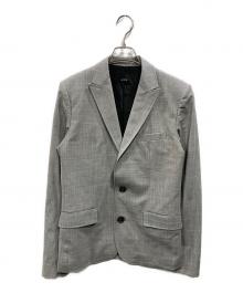 AKM（エーケーエム）の古着「テーラードジャケット」｜グレー