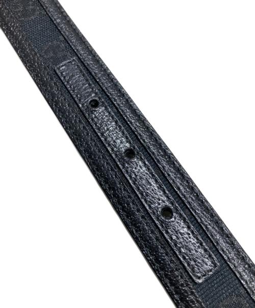 GUCCI（グッチ）GUCCI (グッチ) インターロッキングGバックルベルト ブラックの古着・服飾アイテム