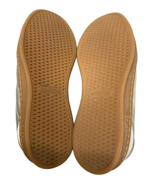 COLE HAAN（コールハーン）COLE HAAN (コールハーン) ローカットスニーカー ゴールド サイズ:24.5㎝の古着・服飾アイテム