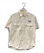 SUGAR CANEシュガーケーン）の古着「CHAMBRAY WORK SHIRT」｜アイボリー