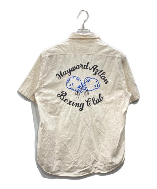 SUGAR CANE（シュガーケーン）SUGAR CANE (シュガーケーン) CHAMBRAY WORK SHIRT アイボリー サイズ:Lの古着・服飾アイテム