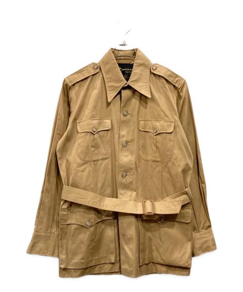 HUNTING WORLD（ハンティングワールド）HUNTING WORLD (ハンティングワールド) サファリジャケット ベージュ サイズ:38の古着・服飾アイテム