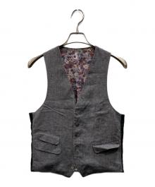 PAUL SMITH（ポールスミス）の古着「裏地フラワージレ」｜グレー