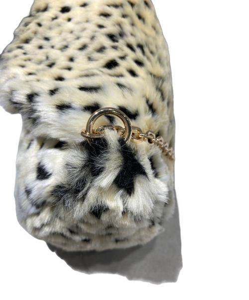 CAFUNE（カフネ）CAFUNE (カフネ) Mini Drop Duffel チェーンバッグ ホワイト×ブラックの古着・服飾アイテム