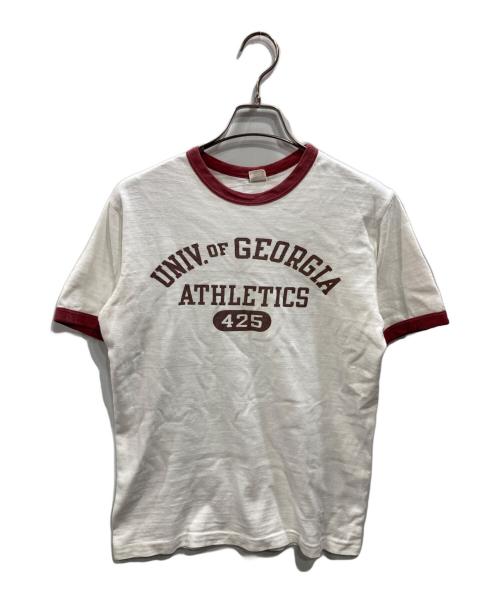 WAREHOUSE（ウエアハウス）WAREHOUSE (ウエアハウス) リンガーTシャツ ホワイト サイズ:Sの古着・服飾アイテム