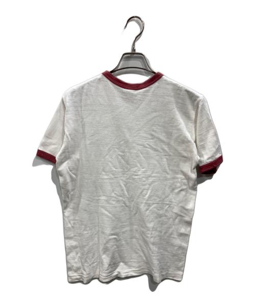 WAREHOUSE（ウエアハウス）WAREHOUSE (ウエアハウス) リンガーTシャツ ホワイト サイズ:Sの古着・服飾アイテム