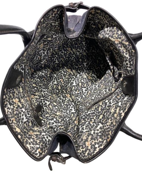 CELINE（セリーヌ）CELINE (セリーヌ) マカダム柄デニムバッグ グレーの古着・服飾アイテム