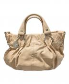 CELINEセリーヌ）の古着「ピロースモール2WAYバッグ」｜ベージュ