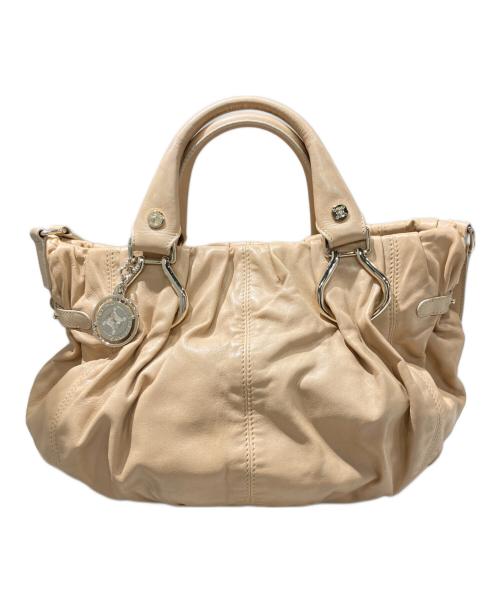 CELINE（セリーヌ）CELINE (セリーヌ) ピロースモール2WAYバッグ ベージュ サイズ:-の古着・服飾アイテム