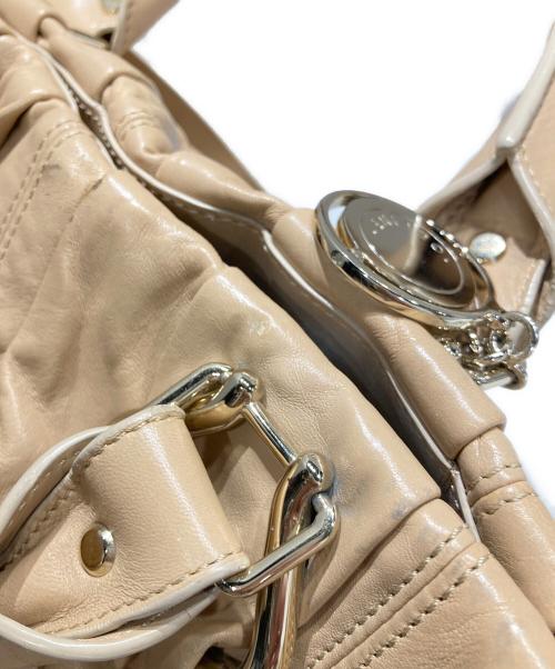 CELINE（セリーヌ）CELINE (セリーヌ) ピロースモール2WAYバッグ ベージュ サイズ:-の古着・服飾アイテム