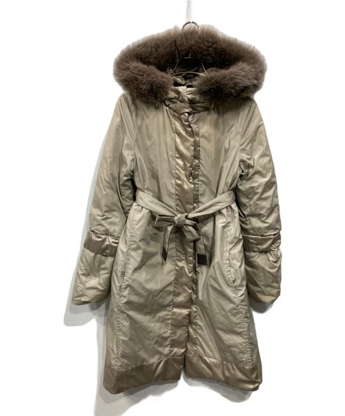 'S Max Mara（エスマックスマーラ）'S Max Mara (エスマックスマーラ) リバーシブルダウンコート カーキ サイズ:SIZE42の古着・服飾アイテム