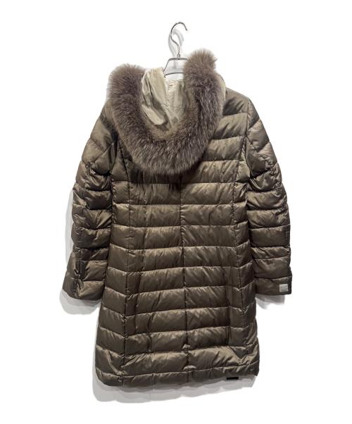 'S Max Mara（エスマックスマーラ）'S Max Mara (エスマックスマーラ) リバーシブルダウンコート カーキ サイズ:SIZE42の古着・服飾アイテム