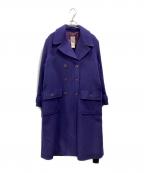 CELINEセリーヌ）の古着「カシミヤ混コート」｜パープル