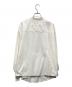 RAY BEAMS (レイ ビームス) プリーツ ラップ シャツ ホワイト サイズ:Free 未使用品：4000円