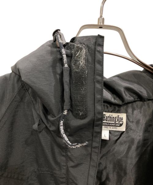 A BATHING APE（ア ベイシング エイプ）A BATHING APE (ア ベイシング エイプ) 中綿ジャケット ブラック サイズ:Lの古着・服飾アイテム
