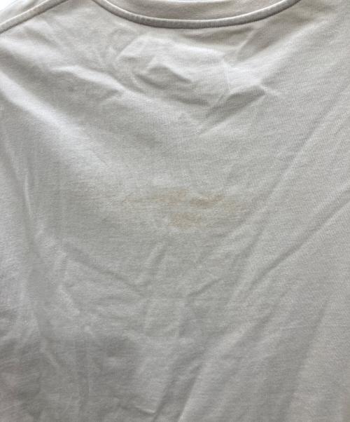 LOEWE（ロエベ）LOEWE (ロエベ) ロゴ刺繍Tシャツ ベージュ サイズ:Mの古着・服飾アイテム