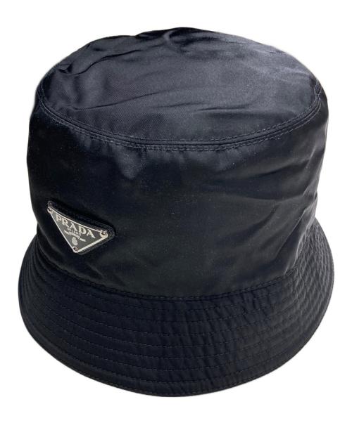 PRADA（プラダ）PRADA (プラダ) ハット ブラック サイズ:Mの古着・服飾アイテム