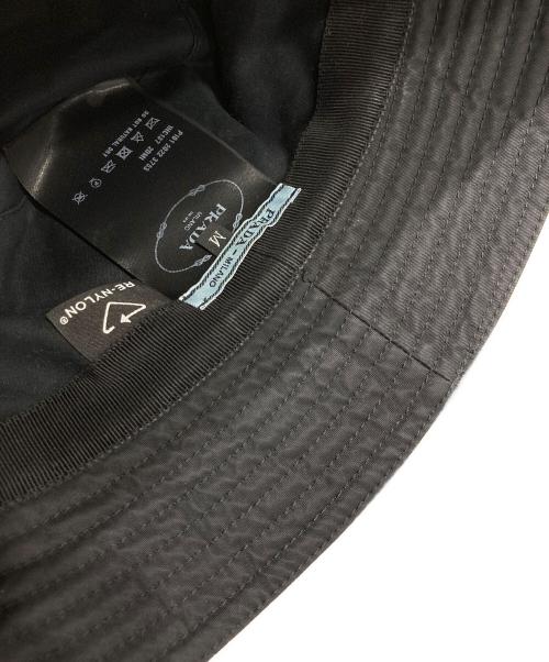 PRADA（プラダ）PRADA (プラダ) ハット ブラック サイズ:Mの古着・服飾アイテム