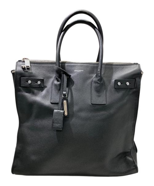 Saint Laurent Paris（サンローランパリ）Saint Laurent Paris (サンローランパリ) トートバッグ ブラック サイズ:-の古着・服飾アイテム