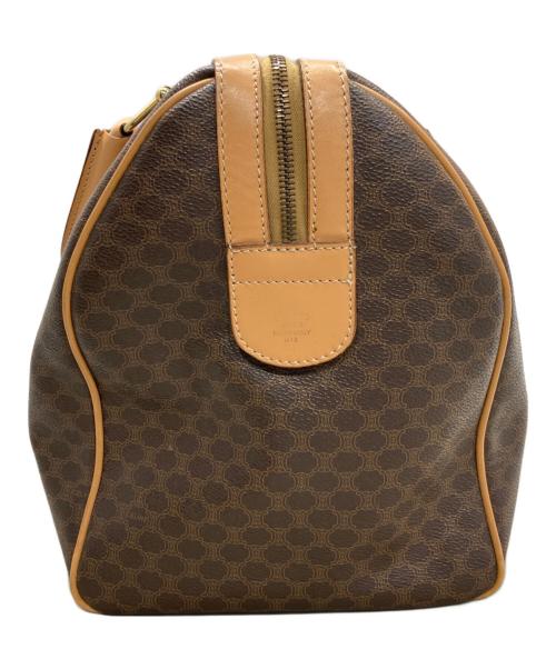 CELINE（セリーヌ）CELINE (セリーヌ) マカダム柄ボストンバッグ ブラウン サイズ:-の古着・服飾アイテム