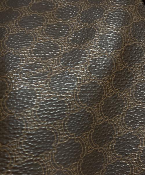 CELINE（セリーヌ）CELINE (セリーヌ) マカダム柄ボストンバッグ ブラウン サイズ:-の古着・服飾アイテム