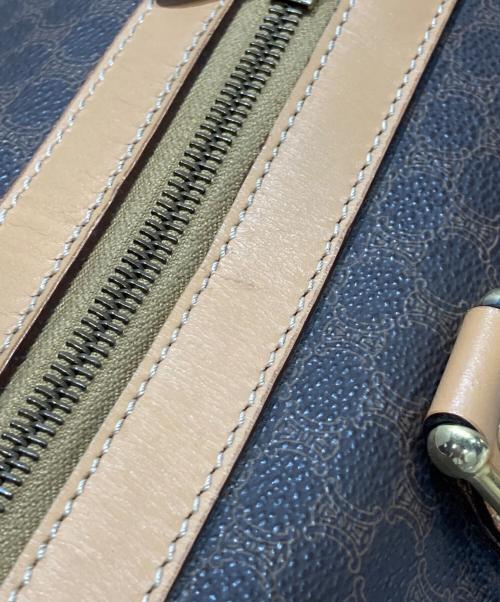 CELINE（セリーヌ）CELINE (セリーヌ) マカダム柄ボストンバッグ ブラウン サイズ:-の古着・服飾アイテム