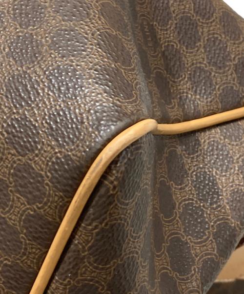 CELINE（セリーヌ）CELINE (セリーヌ) マカダム柄ボストンバッグ ブラウン サイズ:-の古着・服飾アイテム