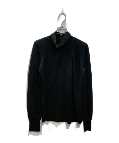 EPOCA（エポカ）EPOCA (エポカ) ボウタイデザインニット ブラック サイズ:40の古着・服飾アイテム