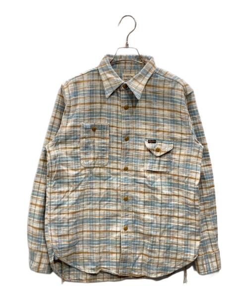 Pherrow's（フェローズ）PHERROW'S (フェローズ) ネルシャツ アイボリー サイズ:38の古着・服飾アイテム