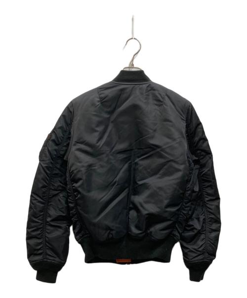 ALPHA（アルファ）ALPHA (アルファ) MA-1ジャケット ブラック サイズ:Sの古着・服飾アイテム