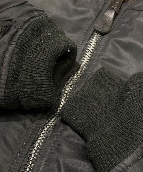 ALPHA（アルファ）ALPHA (アルファ) MA-1ジャケット ブラック サイズ:Sの古着・服飾アイテム