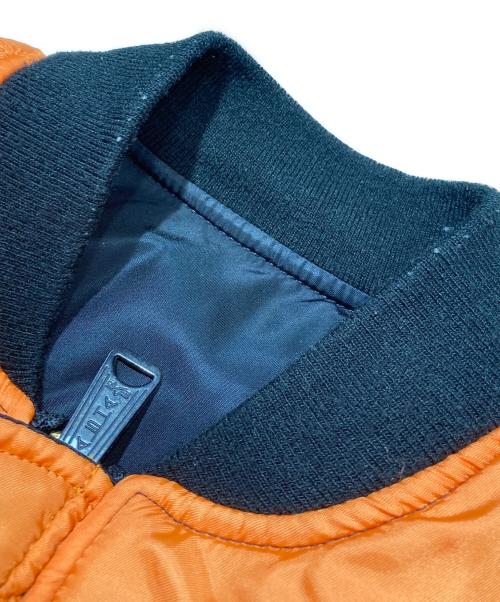 ALPHA（アルファ）ALPHA (アルファ) MA-1ジャケット ブラック サイズ:Sの古着・服飾アイテム