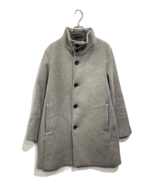 BEAUTY&YOUTH（ビューティーアンドユース）BEAUTY&YOUTH (ビューティーアンドユース) ダブルフェイス メルトン レイズドネック コート グレー サイズ:Sの古着・服飾アイテム