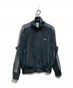 adidas Originalsアディダスオリジナル）の古着「FIREBIRD VELOUR TRACK TOP」｜グレー
